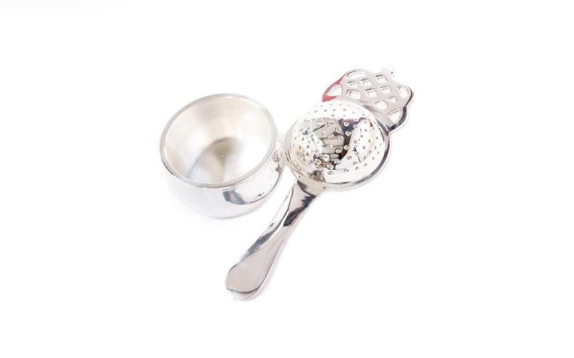 Silver Plated Tea Strainer