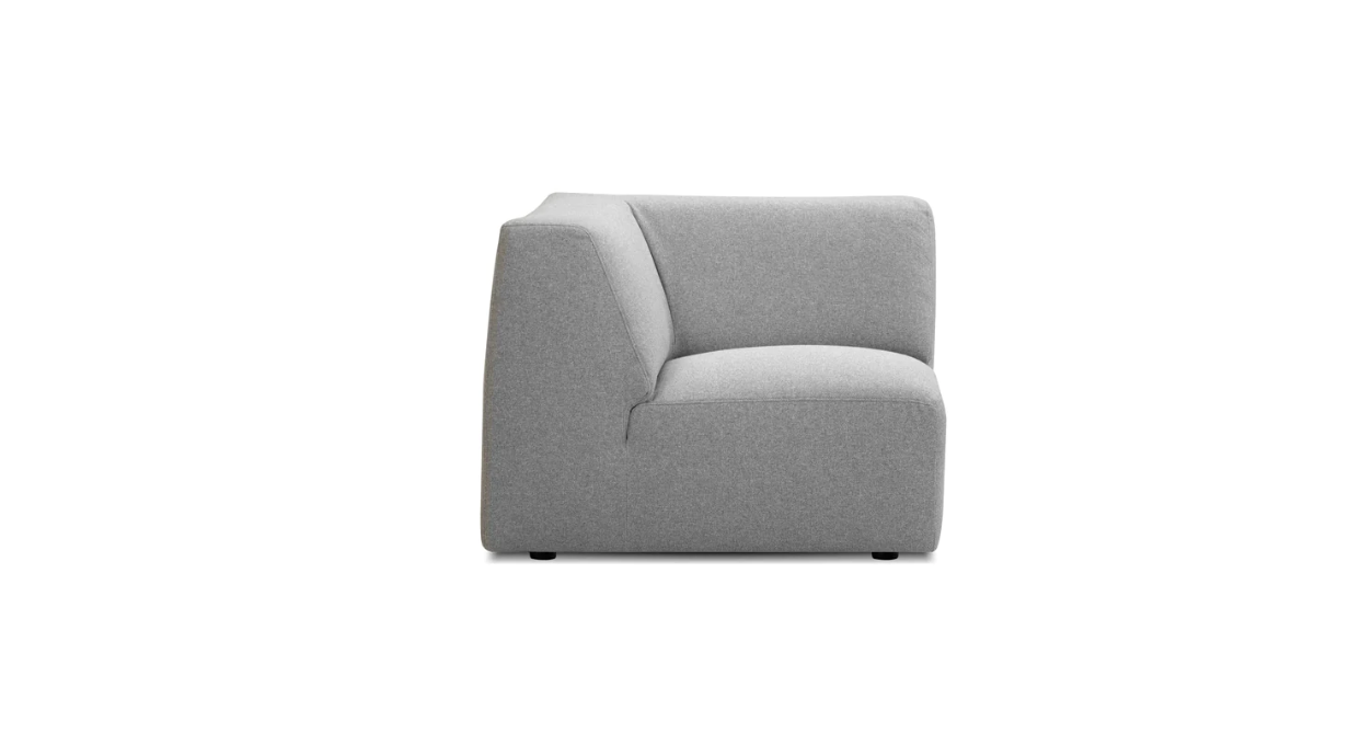Scoop Fabric Sectional Configuration