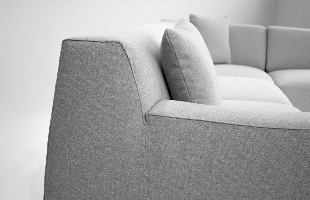 Scoop Fabric Sectional Configuration