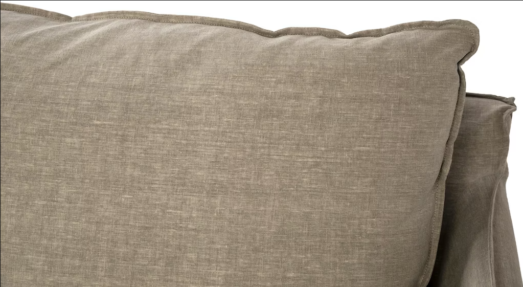 Collins Slipcovered Sofa - Grey