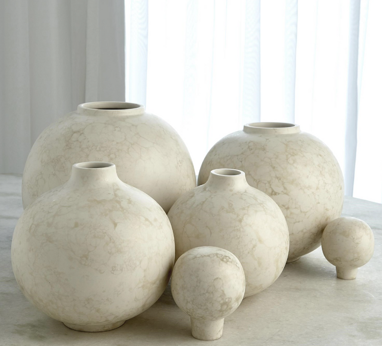 Bubble Stacking Vase - Ivory
