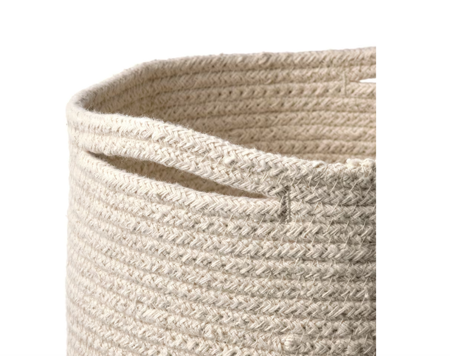 Natural Unbleached Cotton Basket