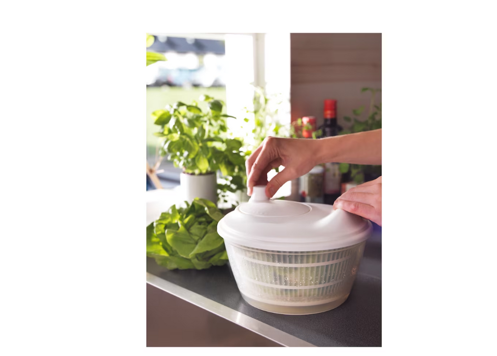 White Salad Spinner