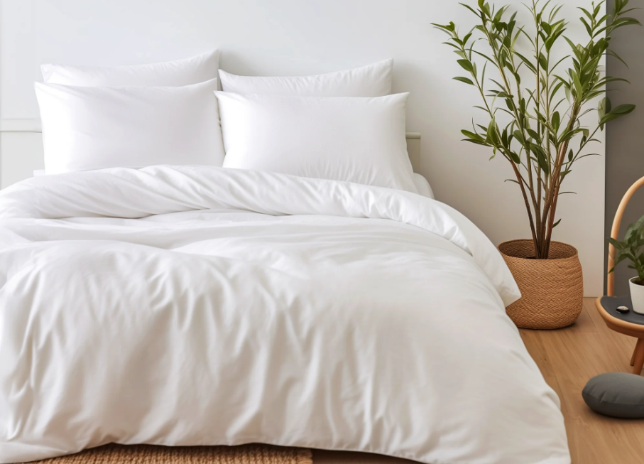 3-Piece Bamboo Duvet Cover Set - Queen