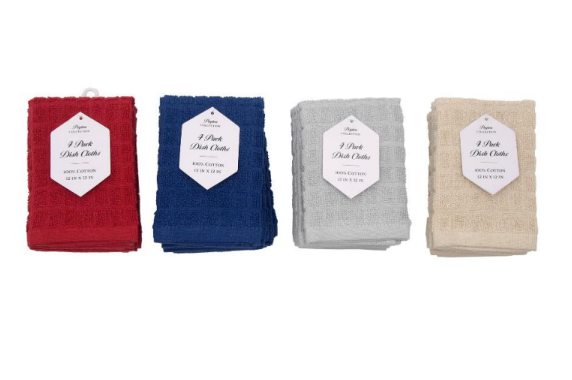 Peyton Kitchen Dishcloth - Pack Of 4