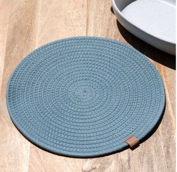13" Round Cotton Placemat
