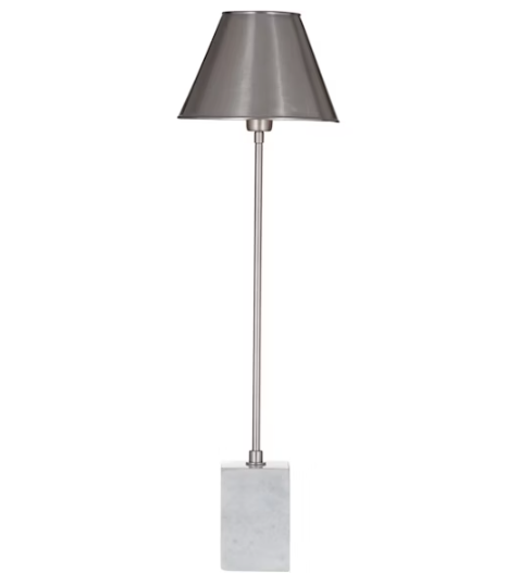 Silver Table Lamp