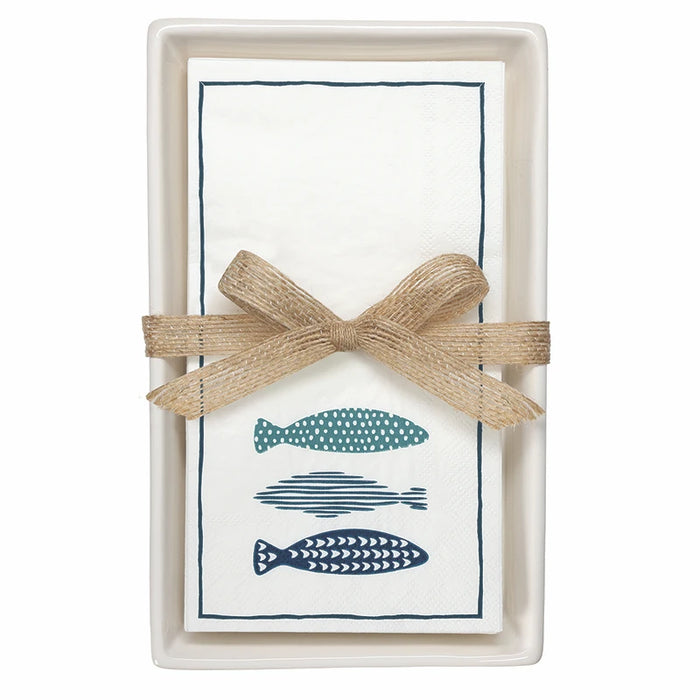 Guest Napkin w/Tray