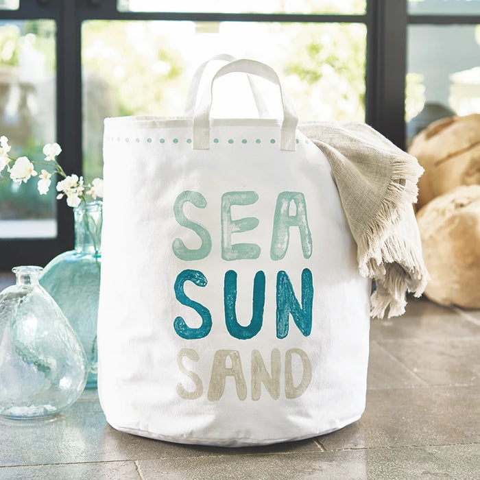 Sea Sun Sand Storage Tote Bag