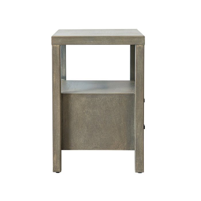 Hooper 2-Drawer Wooden Accent Side Table