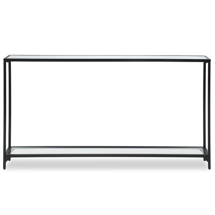 Narrow Black Console Table