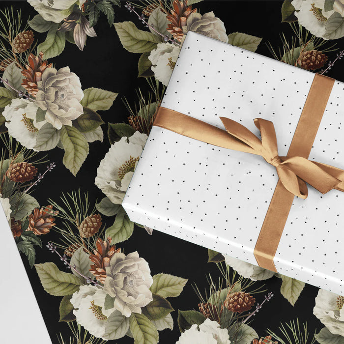 Winter Night Gift Wrap Sheet Set (Set of 3)