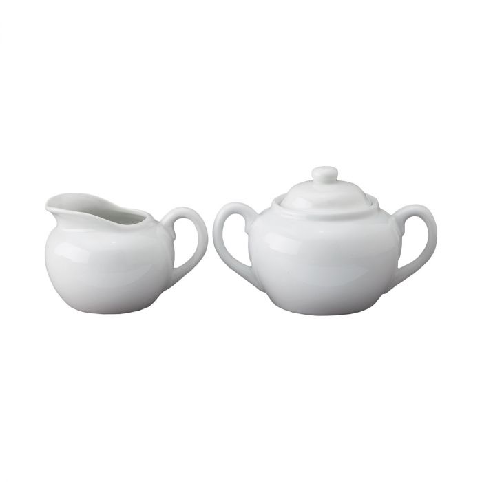 HIC Kitchen Curvy Sugar and Creamer Set