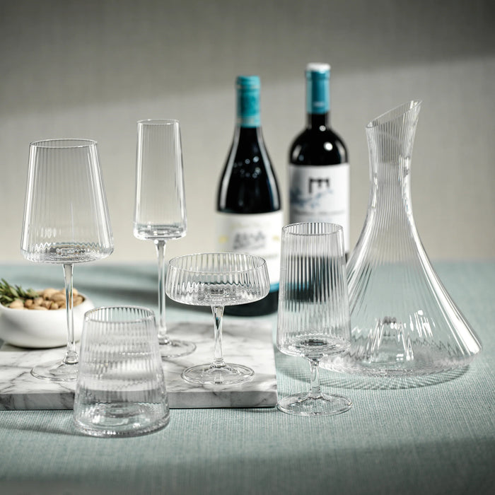 Bandol Fluted Glassware Collection