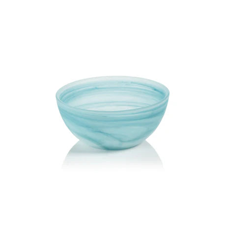 Azur Alabaster Glass Bowl