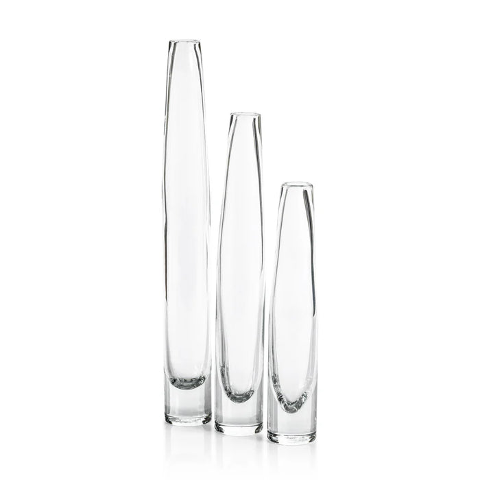 Tate Slim Glass Vase - Clear