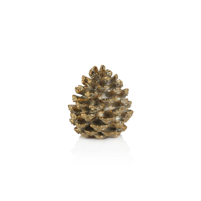 Decorative Pinecone  Gold
