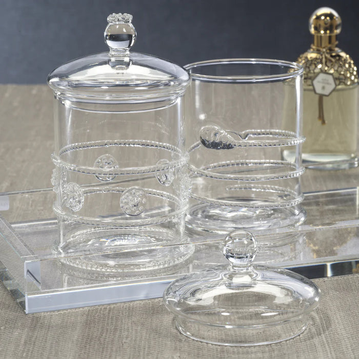 Juliet Lidded Glass Jar - Assorted