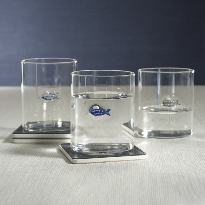 Tidal Sip Glass Tumbler - Assorted