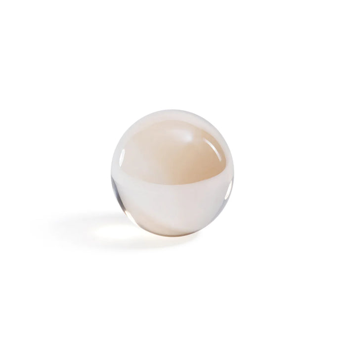 Amber Crystal Glass Ball