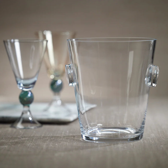 La Serena Beveled Glass Ice Bucket