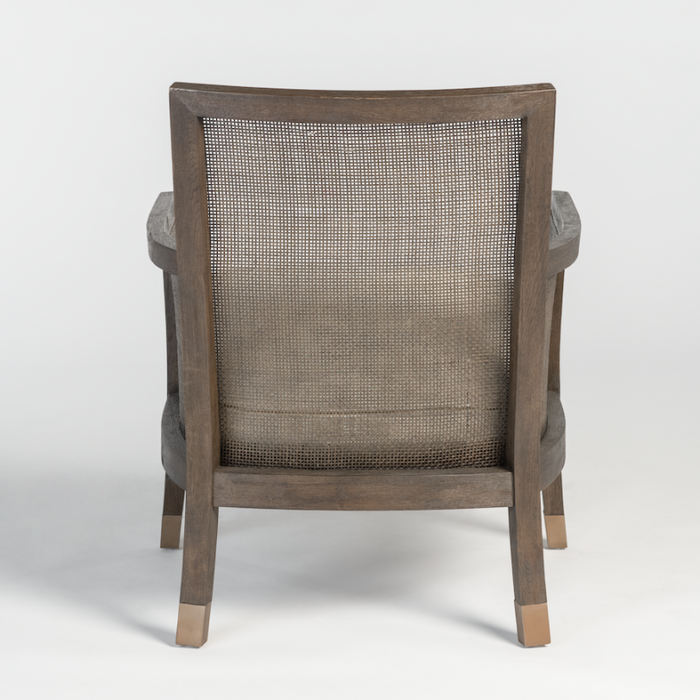 Bridgeport Occasional Chair - Subtle Wheat And Brushed Espresso