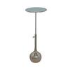 Enameled Metal Adjustable Side Table