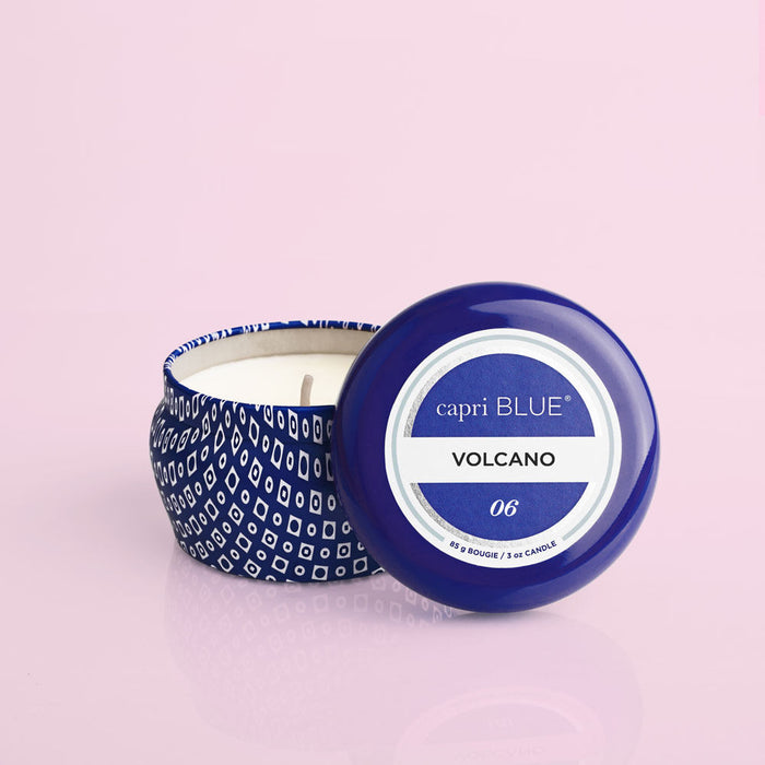 3oz Printed Mini Tin Candle - Volcano