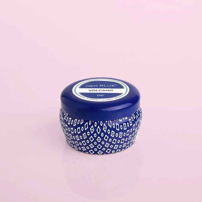 3oz Printed Mini Tin Candle - Volcano