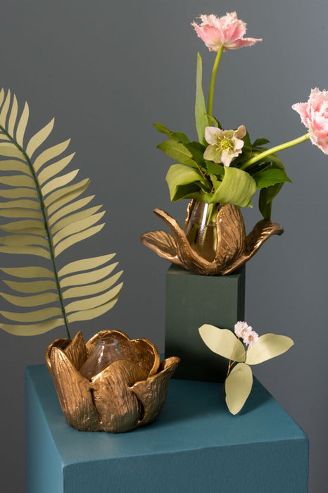 Budding Flower Sculpture