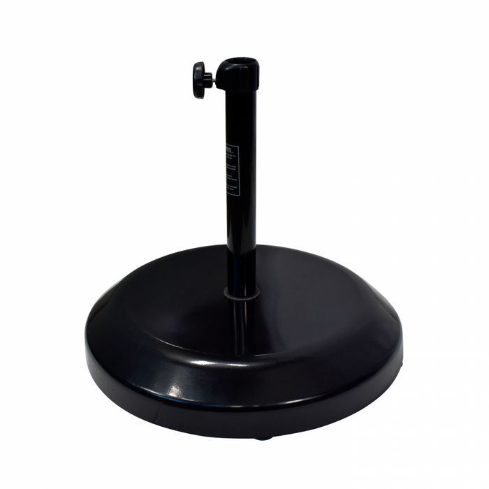 Black Umbrella Base With Wheels
