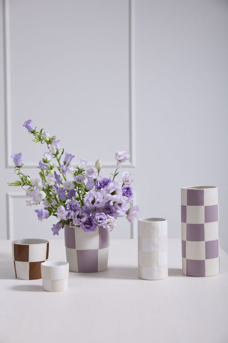 Checkerboard Pot