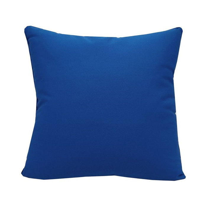 Blue Puffer Indoor Outdoor Pillow