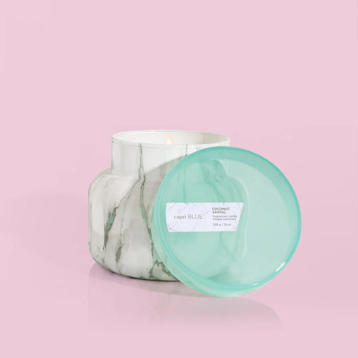 19oz Modern Marble Jar Candle