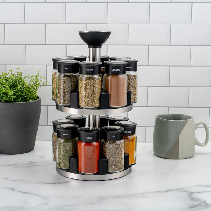 Brixham 16 Jar Spice Carousel