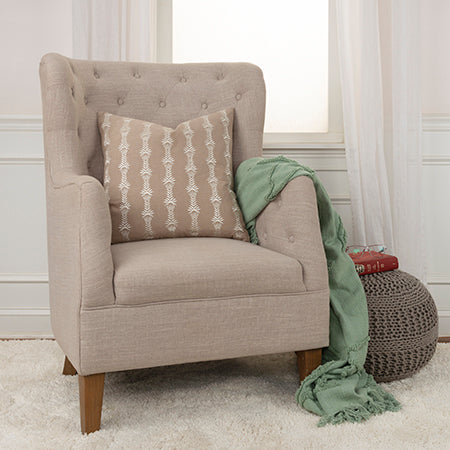 Sand Embroidered Pillow