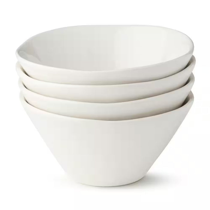 Linen Cream Ice Cream Bowl