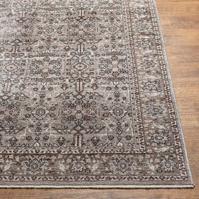 Carlisle Light Grey 5x8 Rug