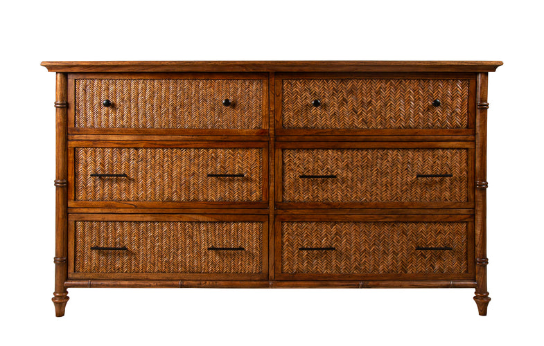 6 Drawer Dresser - Spice Island