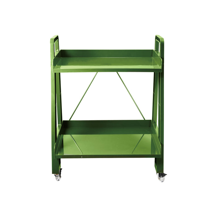 Olive Green Plastic Cart
