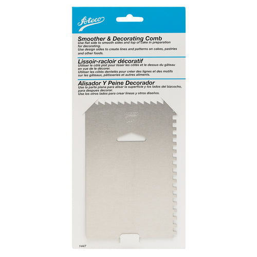 Ateco Icing Smoother & Comb