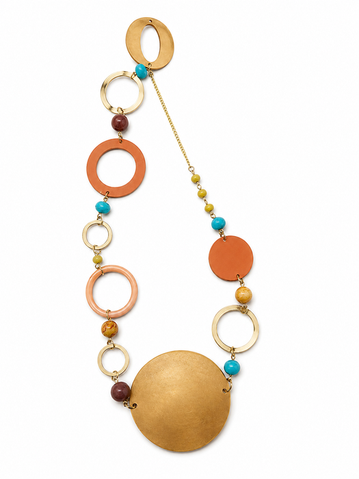Warm Tone Boho Necklace Assorted