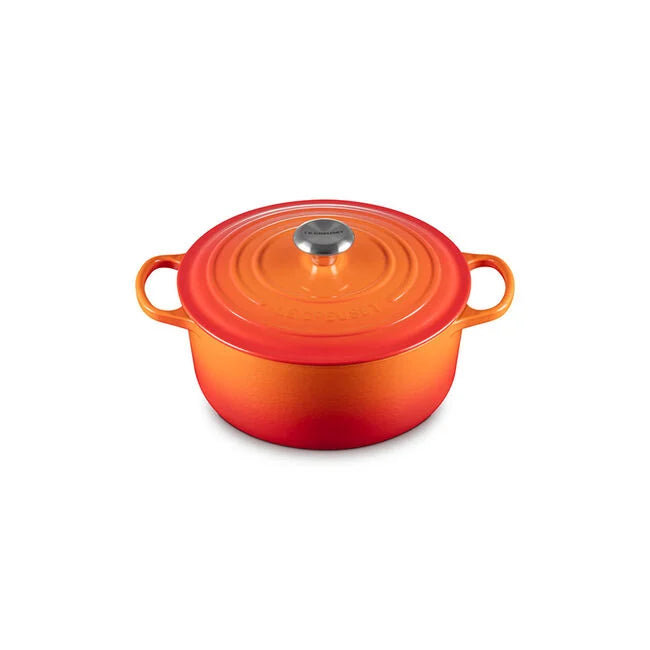 2Qt. Round Dutch Oven - Flame