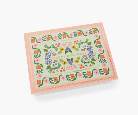 Sicily Garden Birthday  Card
