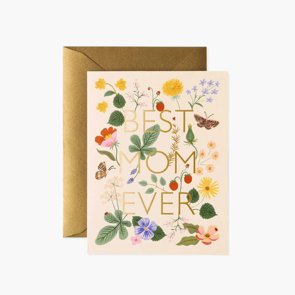 Best Mom Ever Mother's Day Greeting Card