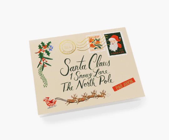 Santa Letter Card
