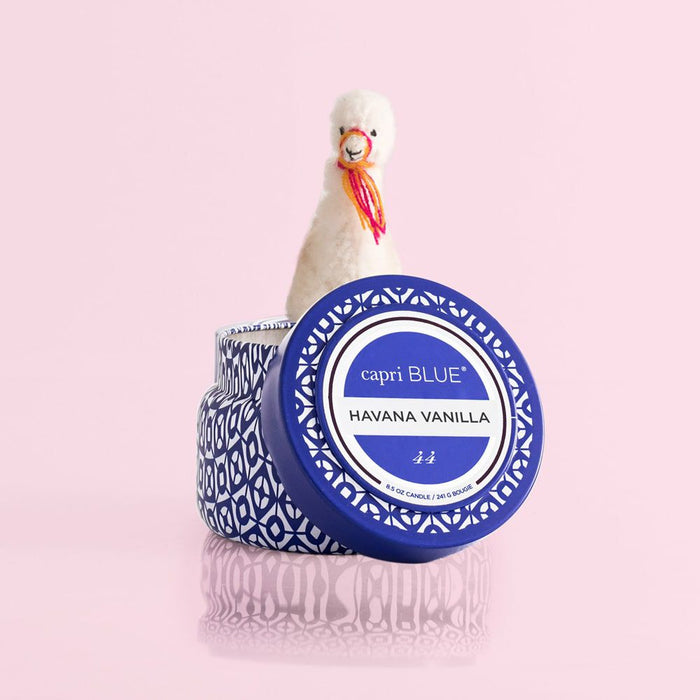 Printed Travel Tin Candle
