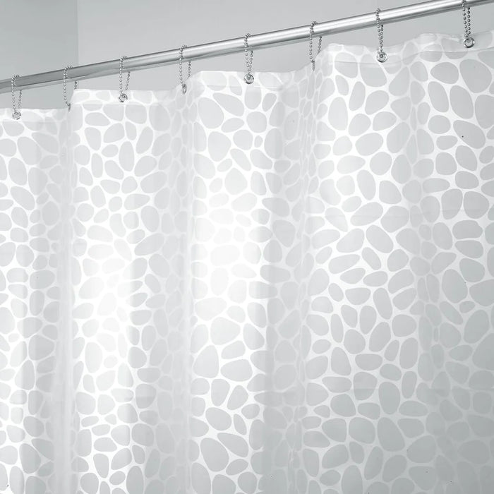 InterDesign Pebblz PEVA Shower Curtain