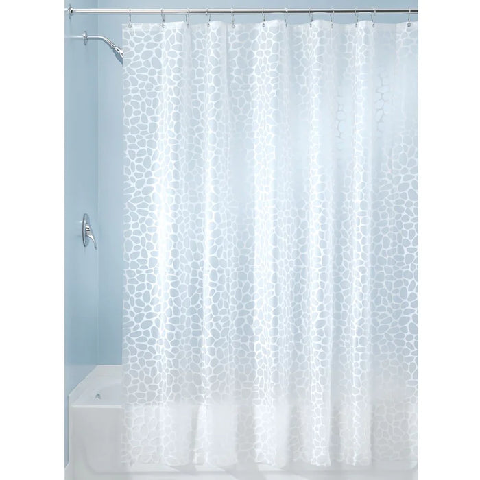 InterDesign Pebblz PEVA Shower Curtain