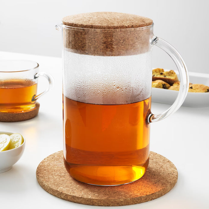 Pitcher With Cork Lid